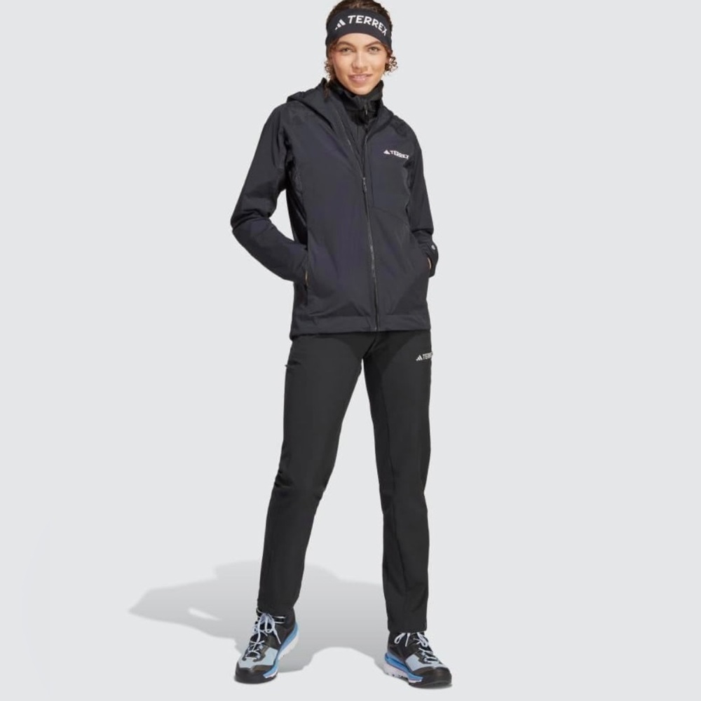 Adidas Women’s Terrex Xperior Hybrid Rain Jacket - Picture 3 of 11